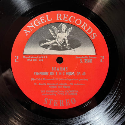 Symphony No. 1 in C Minor, Op. 68 (VINYL - 1ST PRESS) | Excellent+ (EX+) Very Good Plus Plus (VG++)-
