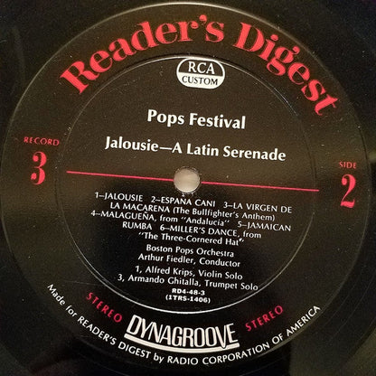 Arthur Fiedler - Pops Festival | Excellent (EX) Excellent (EX)-