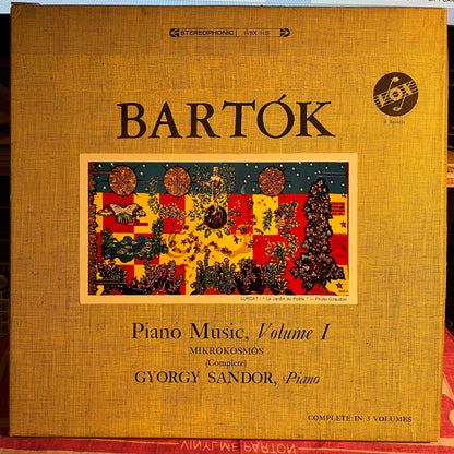 Béla Bartók - Piano Music, Volume I (Mikrokosmos) *3XLP BOX* | Excellent (EX) Very Good Plus (VG+)-