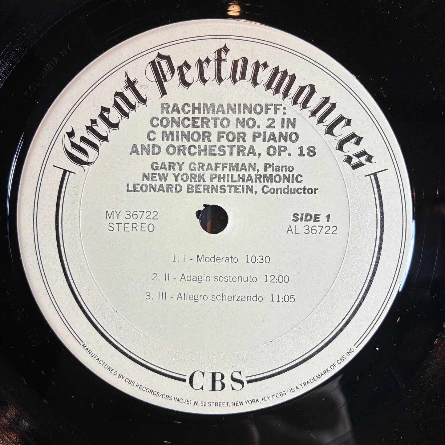 Sergei Rachmaninoff - Piano Concerto No. 2 / Rhapsody On A Theme Of Paganini (VINYL) |-
