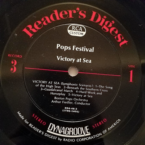 Arthur Fiedler - Pops Festival | Excellent (EX) Excellent (EX)-