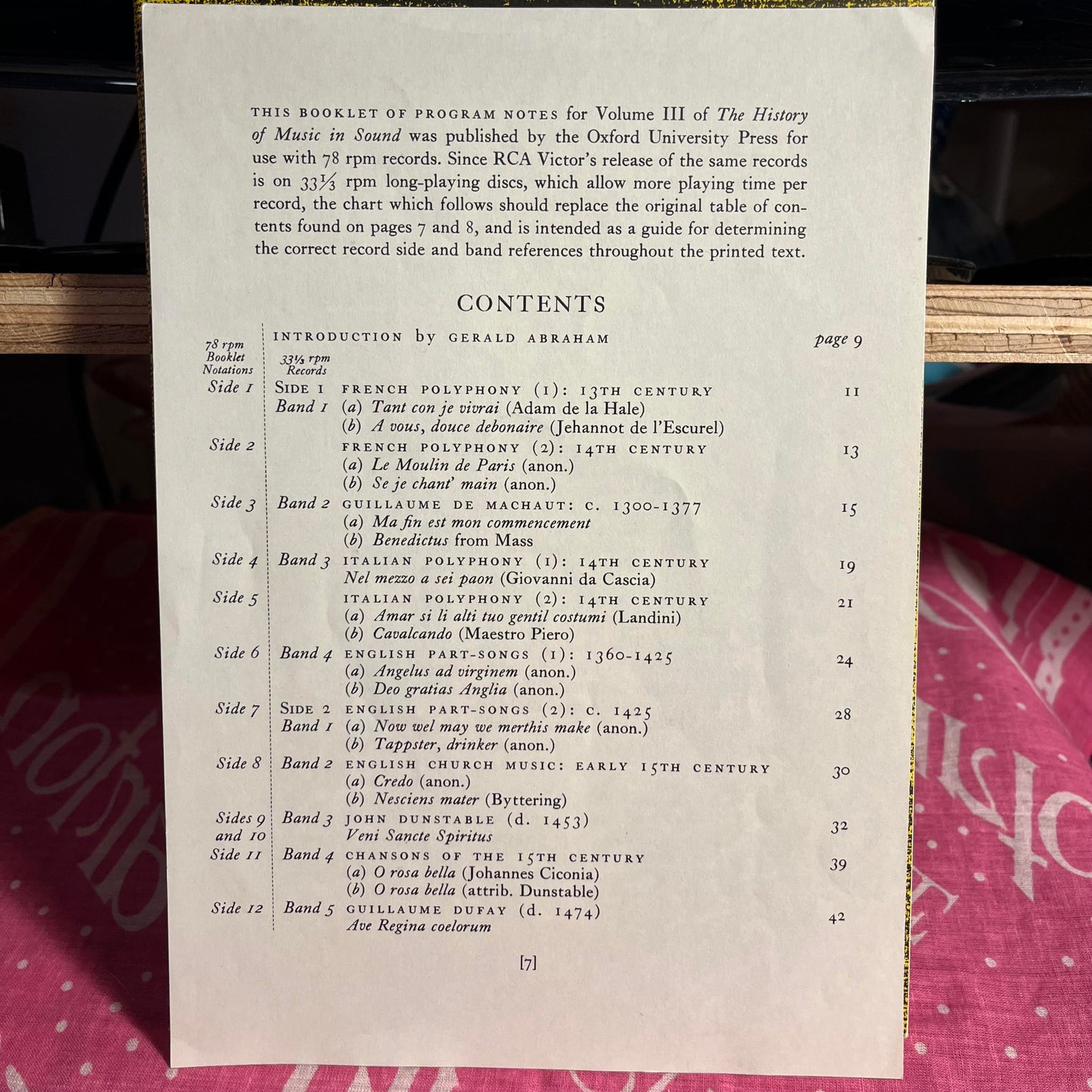 Various - History Of Music In Sound - Volume III - Ars Nova And The Rennaissance | Excellent (EX) Near Mint (NM)-