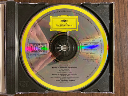 Camille Saint-Saëns - Saint-Saëns • Lalo: Cello Concertos / Bruch: Kol Nidrei (CD) | Excellent+ (EX+) Near Mint (NM)-