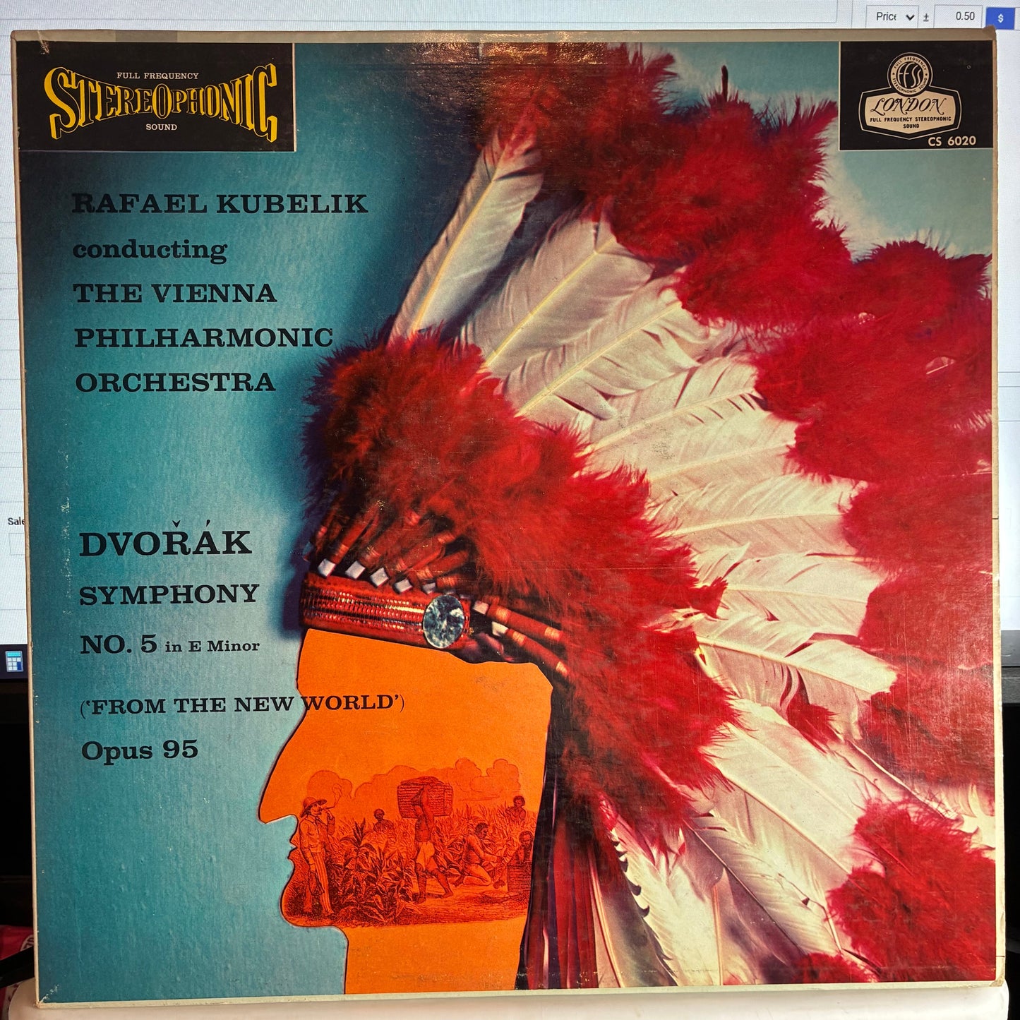 Rafael Kubelik - Symphony No. 5 In E Minor ('From The New World') Opus 95 (VINYL) | Near Mint (NM or M-) Excellent (EX)-