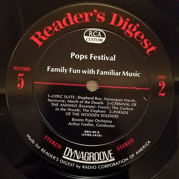Arthur Fiedler - Pops Festival | Excellent (EX) Excellent (EX)-