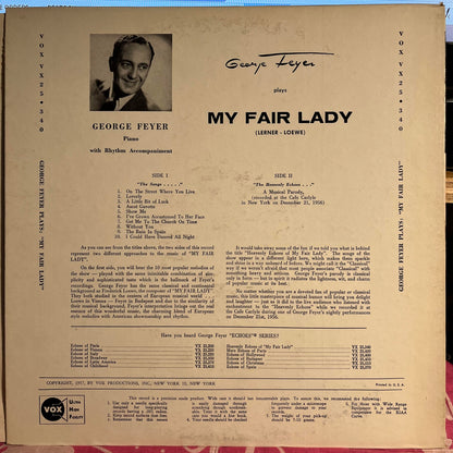 George Feyer - Heavenly Echoes Of My Fair Lady | Excellent (EX) Excellent (EX)-