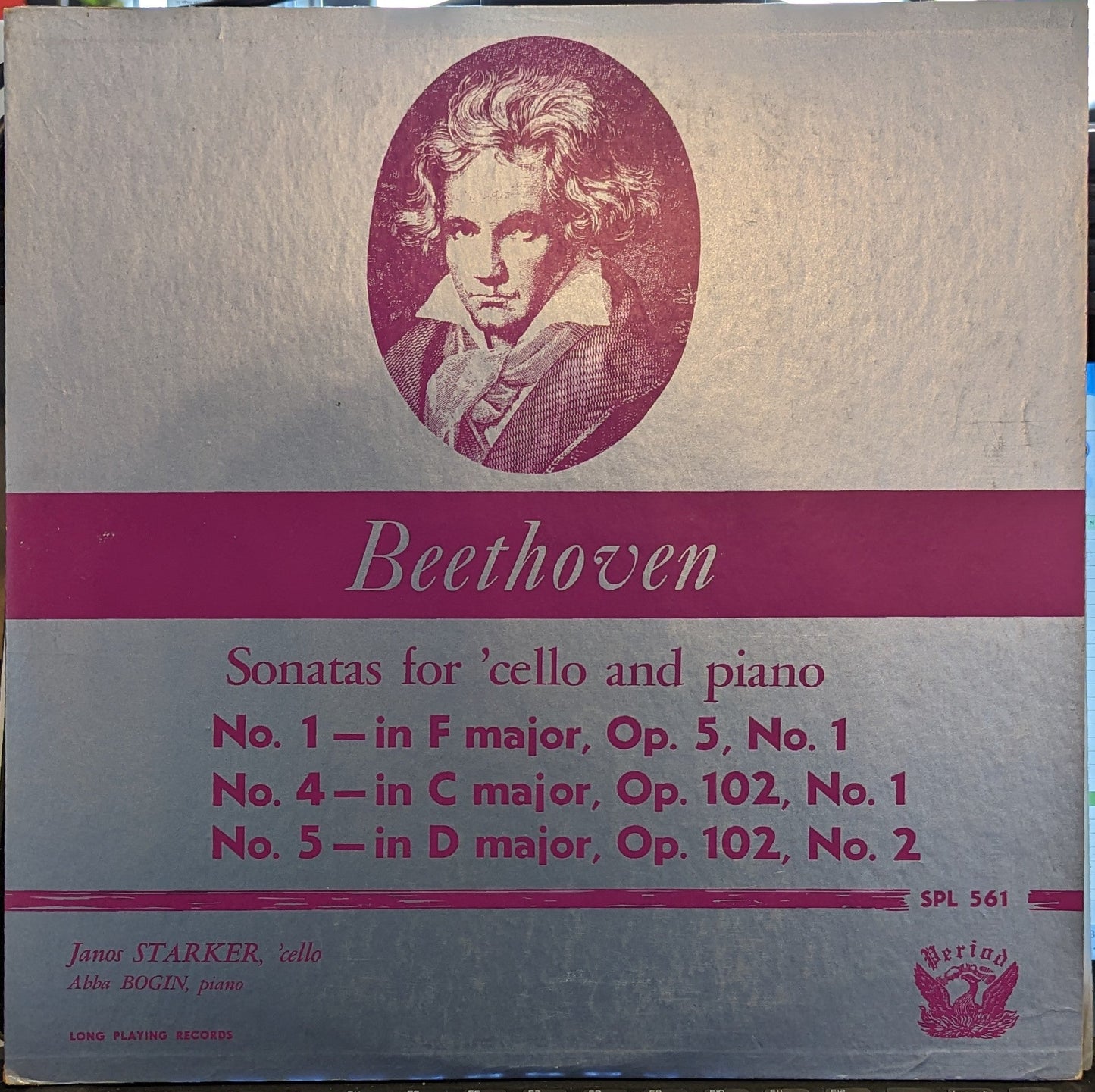 Ludwig van Beethoven - Cello Sonatas Volume 1 | Excellent (EX) Near Mint (NM)-