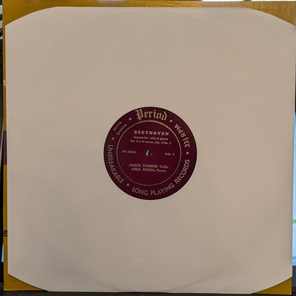 Ludwig van Beethoven - Sonatas For 'Cello and Piano | Excellent (EX) Near Mint (NM)-