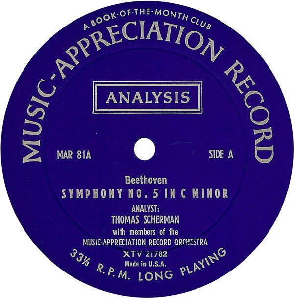 Ludwig Van Beethoven - Symphony No. 5 In C Minor | Excellent (EX) Excellent (EX)-