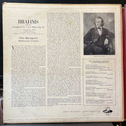 Symphony No. 1 in C Minor, Op. 68 (VINYL - 1ST PRESS) | Excellent+ (EX+) Very Good Plus Plus (VG++)-