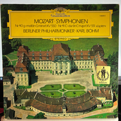 Wolfgang Amadeus Mozart - Symphonien Nr. 40 G-Moll = In G Minor KV 550 / Nr. 41 C-Dur = In C Major KV 551 "Jupiter" (VINYL) | Excellent (EX) Excellent (EX)-