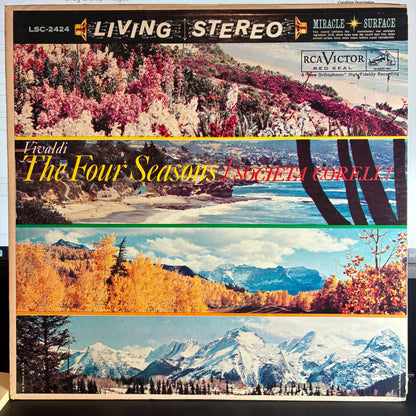 Antonio Vivaldi - The Four Seasons (VINYL LP RCA VICTOR RED SEAL ‎LSC-2424 1960) | USED Excellent (EX) Excellent+ (EX+)-