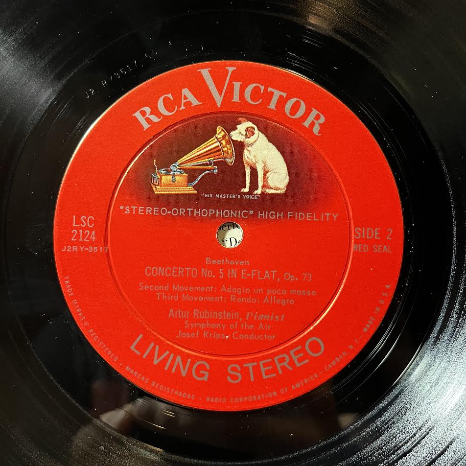 Ludwig Van Beethoven - (Emperor) Concerto No. 5 (VINYL) | Excellent (EX) Excellent+ (EX+)-