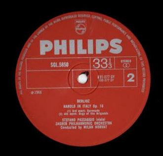Hector Berlioz - Harold In Italy, Op. 16 *UK* | Excellent (EX) Near Mint (NM)-