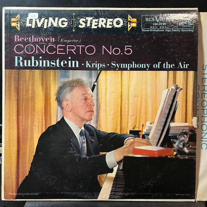 Ludwig Van Beethoven - (Emperor) Concerto No. 5 (VINYL) | Excellent (EX) Excellent+ (EX+)-