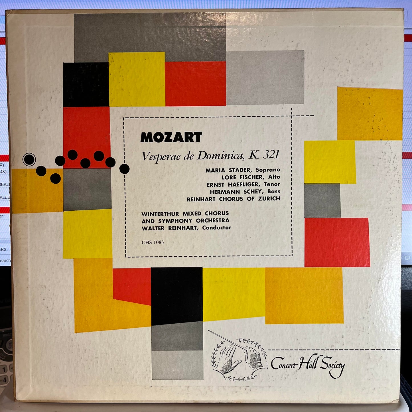 Wolfgang Amadeus Mozart - Vesperae De Dominica, K.321 | Excellent (EX) Excellent (EX)-