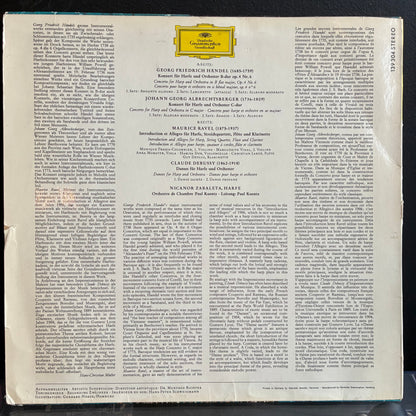 Nicanor Zabaleta - Werke Für Harfe Und Orchester (VINYL) | Excellent (EX) Very Good Plus (VG+)-