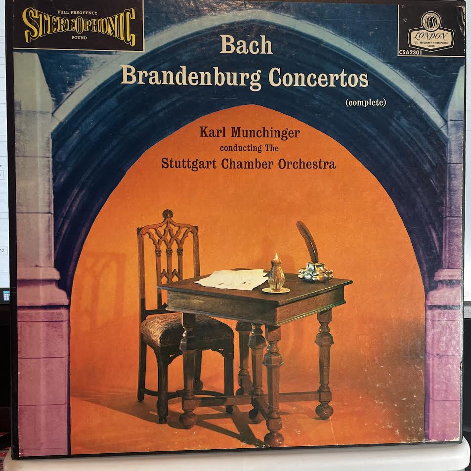 Johann Sebastian Bach - Brandenburg Concertos (Complete) (3xVINYL BOX) | Excellent (EX) Near Mint (NM)-