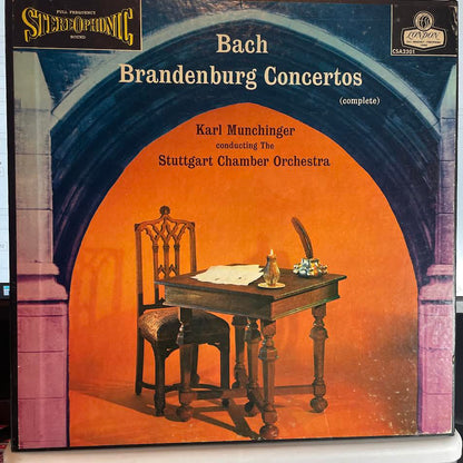 Johann Sebastian Bach - Brandenburg Concertos (Complete) (3xVINYL BOX) | Excellent (EX) Near Mint (NM)-