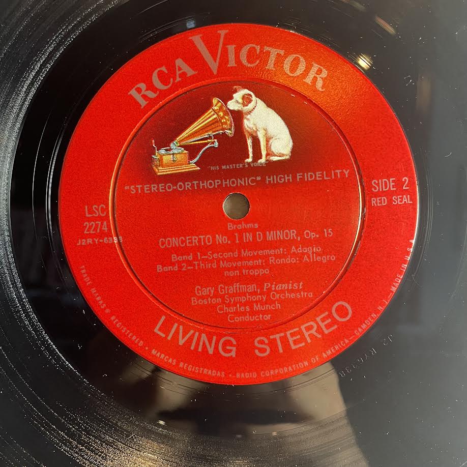 Johannes Brahms - Concerto No. 1 (VINYL) | Excellent (EX) Excellent (EX)-