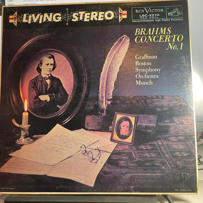 Johannes Brahms - Concerto No. 1 (VINYL) | Excellent (EX) Excellent (EX)-