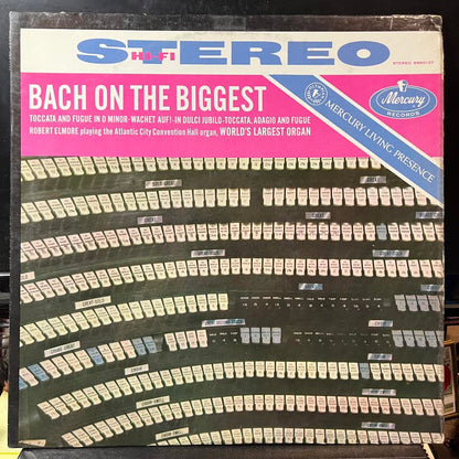 Robert Elmore - Bach On The Biggest (VINYL) | Excellent (EX) Excellent+ (EX+)-