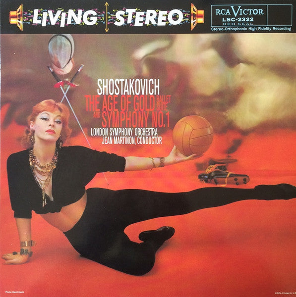 Dmitri Shostakovich - The Age Of Gold Ballet Suite And Symphony No. 1 (VINYL) | Mint (M) Excellent+ (EX+)-