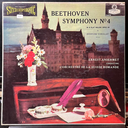 Ludwig van Beethoven - Symphony No. 4 In B Flat Major Opus 60 + Overture "Coriolan" Op. 62 (VINYL) | Near Mint- (NM-) Near Mint- (NM-)-