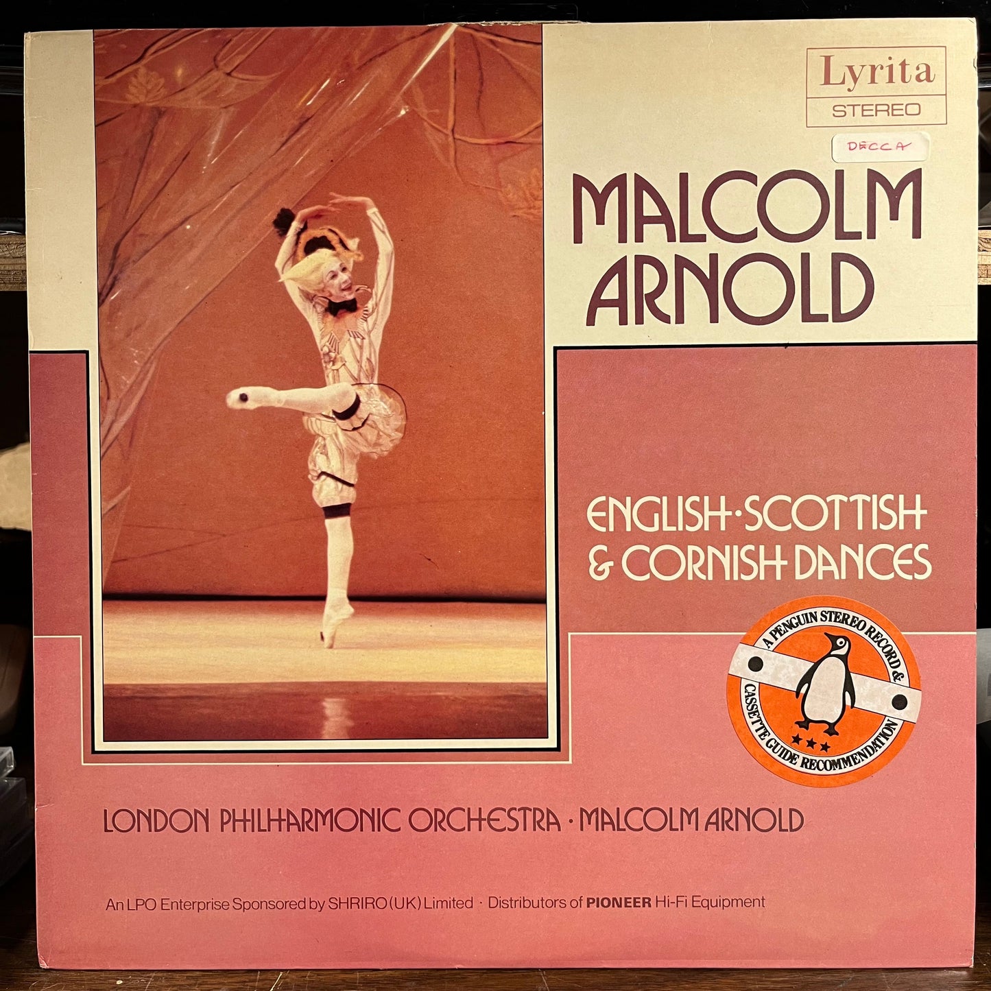 Malcolm Arnold - English ∙ Scottish & Cornish Dances (VINYL) | Near Mint- (NM-) Excellent+ (EX+)-