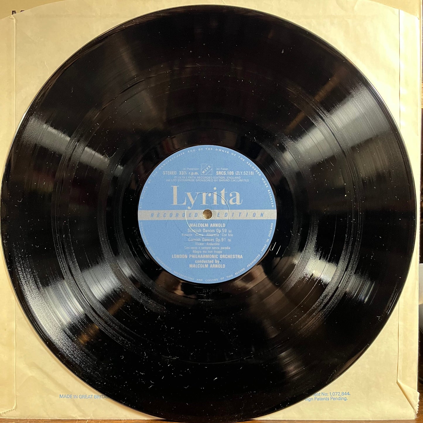Malcolm Arnold - English ∙ Scottish & Cornish Dances (VINYL) | Near Mint- (NM-) Excellent+ (EX+)-