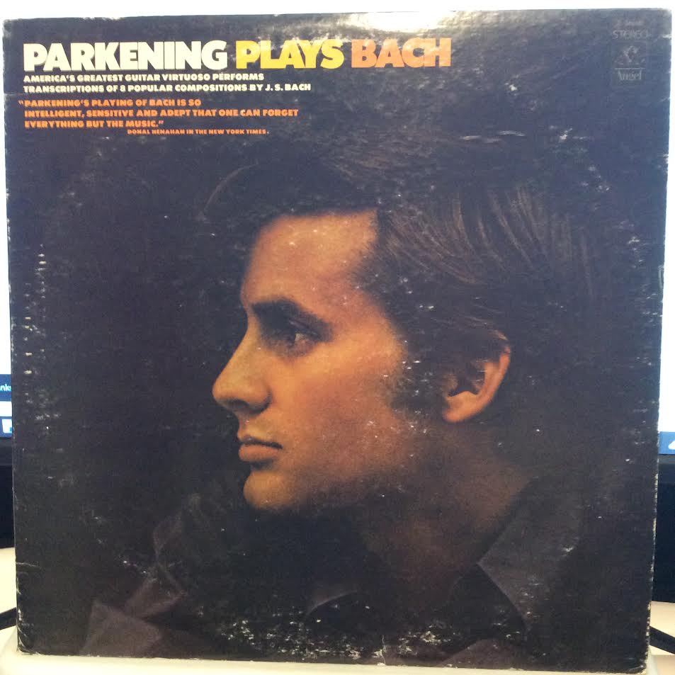 Christopher Parkening - Parkening Plays Bach (VINYL) | Near Mint- (NM-) Very Good Plus (VG+)-