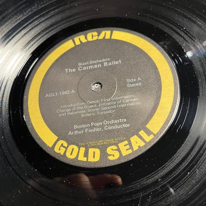Arthur Fiedler - The Carmen Ballet (VINYL) | Near Mint- (NM-) Excellent+ (EX+)-
