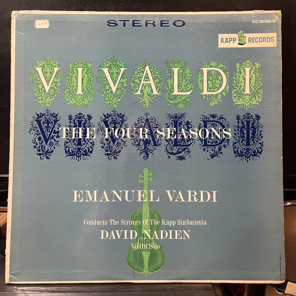 Antonio Vivaldi - The Four Seasons (VINYL) | Near Mint- (NM-) Excellent (EX)-