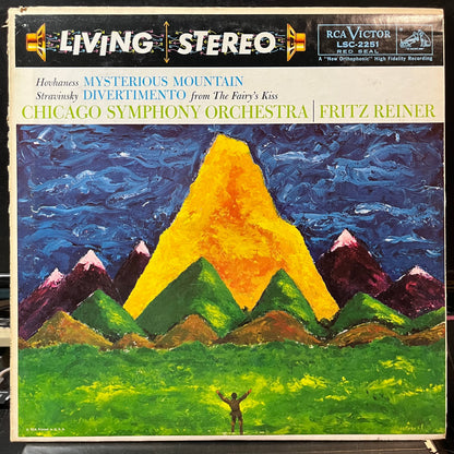 Hovhaness* / Stravinsky* - Chicago Symphony Orches - Mysterious Mountain / Divertimento (From The Fairy's Kiss) (VINYL LP RCA RED SEAL LSC 2251) | Near Mint- (NM-) Excellent (EX)-