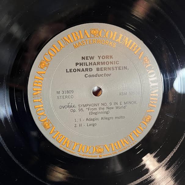 Leonard Bernstein - Symphony No. 9 "New World" (VINYL) | Near Mint- (NM-) Near Mint- (NM-)-