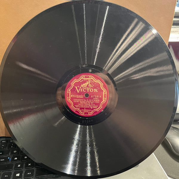 Henryk Wieniawski - Concerto No. 2, In D Minor For Violin And Orchestra (Opus 22) (3xSHELLAC) | Near Mint- (NM-) Excellent (EX)-