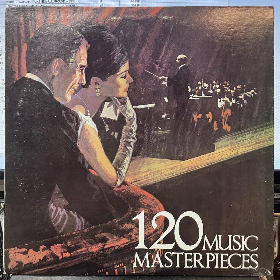 120 Music Masterpieces (2xVINYL) | Near Mint- (NM-) Near Mint- (NM-)-