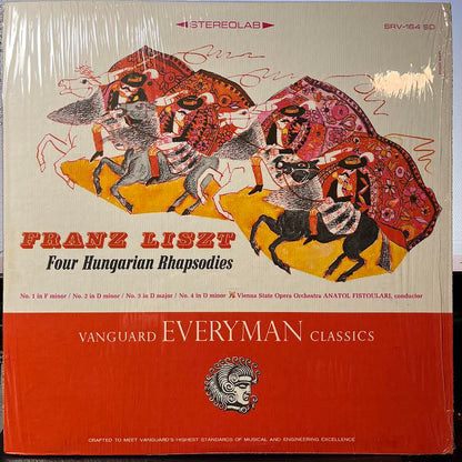 Franz Liszt - Four Hungarian Rhapsodies (VINYL) | Near Mint- (NM-) Near Mint (NM)-