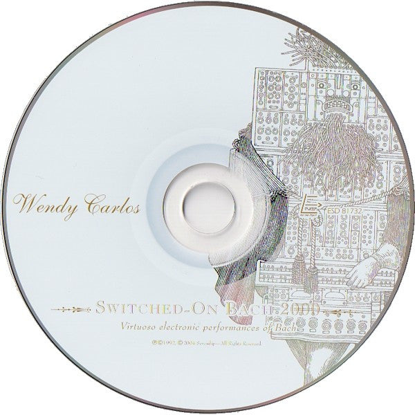 Wendy Carlos - Switched-On Bach 2000 (CD) | Near Mint- (NM-) Excellent+ (EX+)-