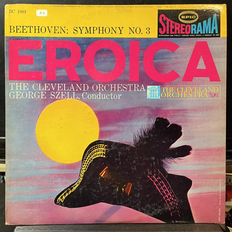 Ludwig van Beethoven - Symphony No. 3 In E-Flat Major, Op. 55 ("Eroica") (VINYL) | Near Mint- (NM-) Excellent+ (EX+)-