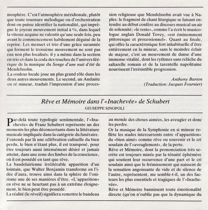 Felix Mendelssohn-Bartholdy - Schubert: Symphony No.8 "Unfinished" / Mendelssohn: Symphony No.4 "Italian" (CD) | Near Mint (NM) Near Mint (NM)-