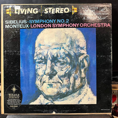 Jean Sibelius - Symphony No. 2 (VINYL) | Near Mint- (NM-) Very Good (VG)-