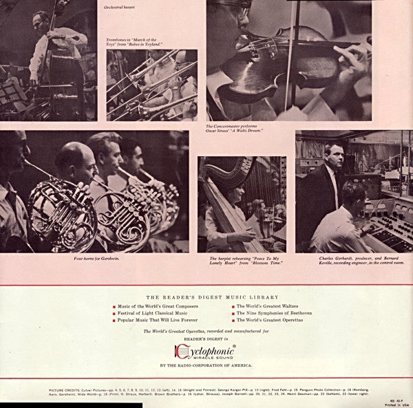 Various - Treasury Of Great Operettas | Near Mint (NM) Very Good (VG)-