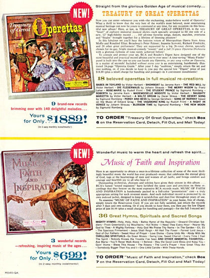 Various - Treasury Of Great Operettas | Near Mint (NM) Very Good (VG)-