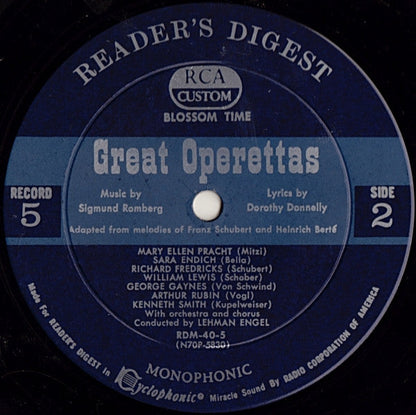 Various - Treasury Of Great Operettas | Near Mint (NM) Very Good (VG)-