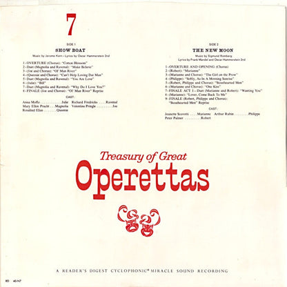 Various - Treasury Of Great Operettas | Near Mint (NM) Very Good (VG)-