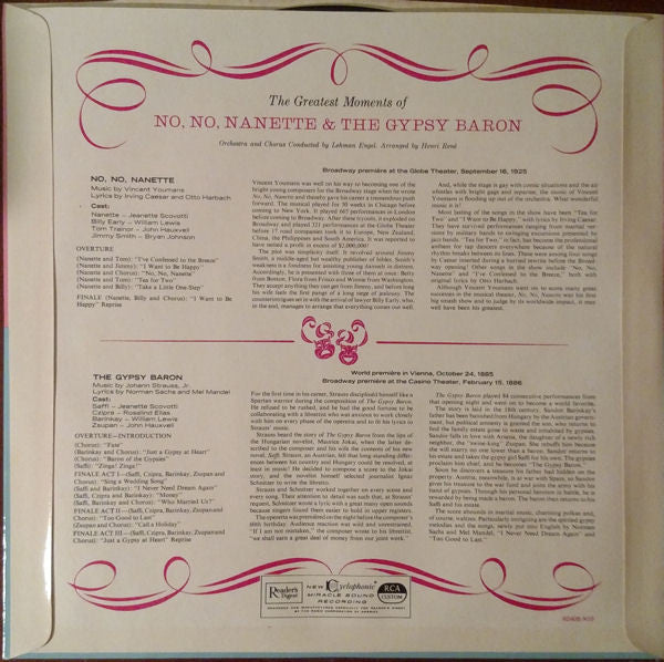 Various - Treasury Of Great Operettas | Near Mint (NM) Very Good (VG)-