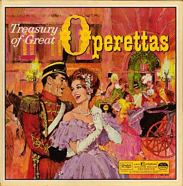 Various - Treasury Of Great Operettas | Near Mint (NM) Very Good (VG)-