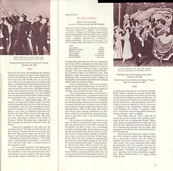 Various - Treasury Of Great Operettas | Near Mint (NM) Very Good (VG)-