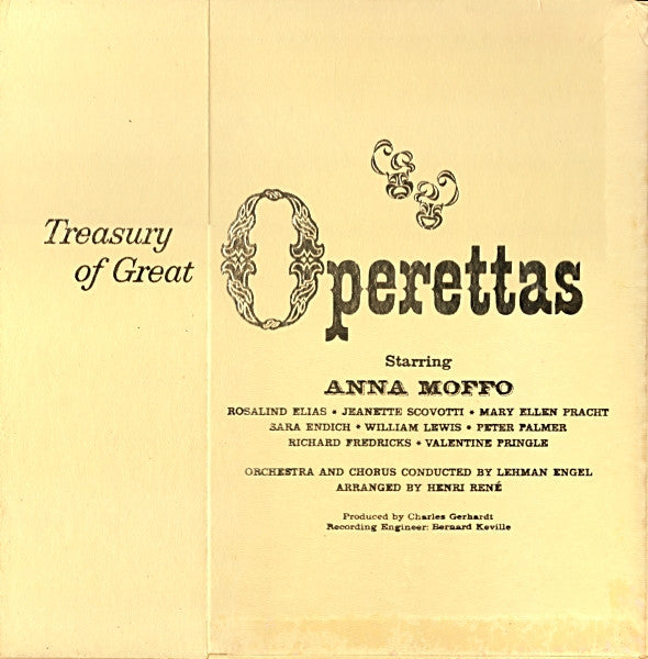 Various - Treasury Of Great Operettas | Near Mint (NM) Very Good (VG)-